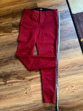 LuLaRoe Women's Red Skinny Jeans